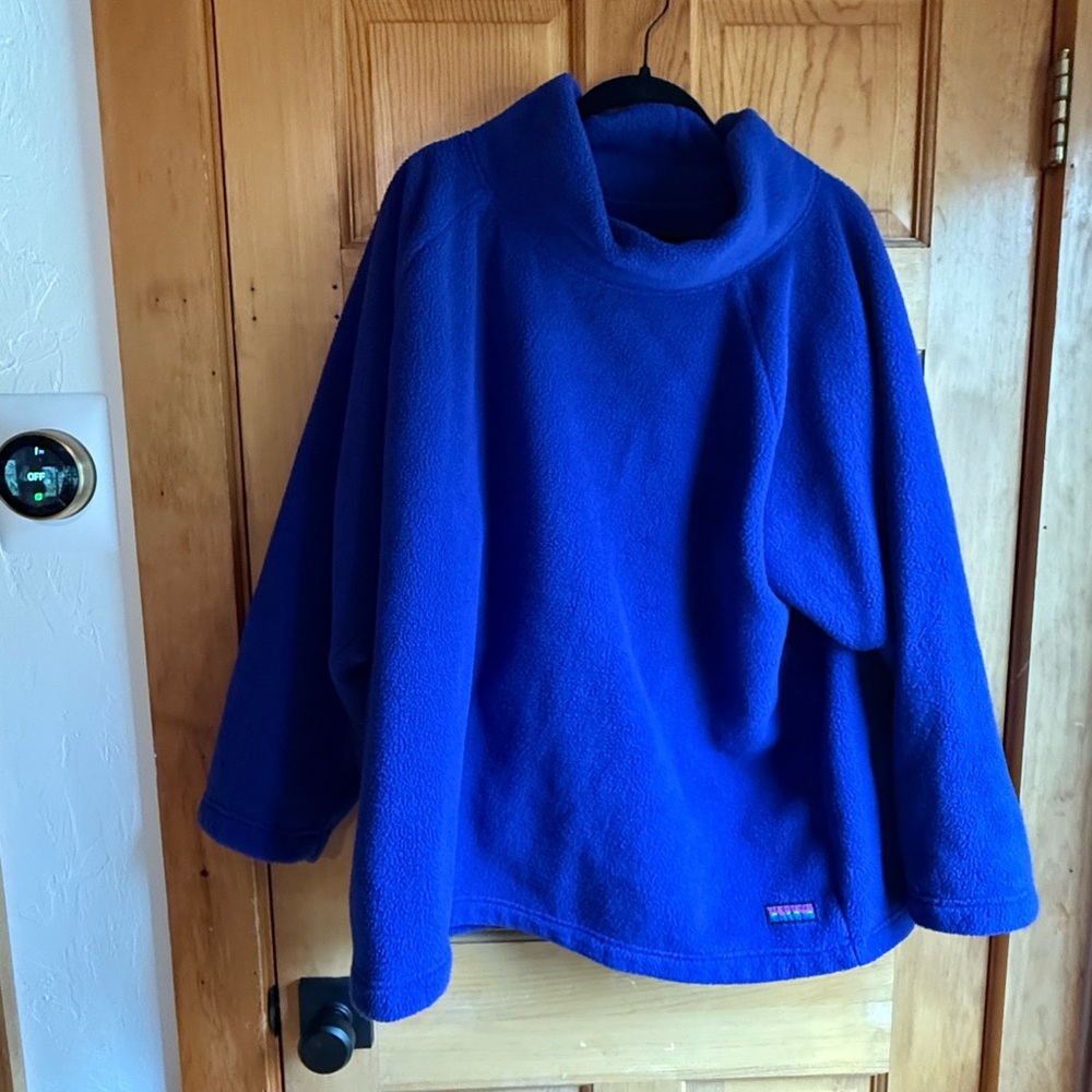 Vintage GAP Indigo Fleece Jacket